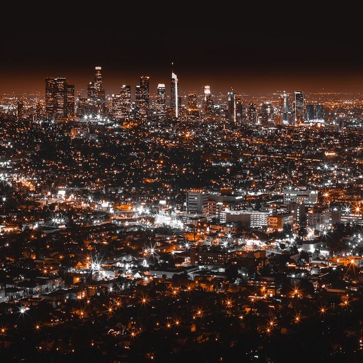 Sunset outdoors in Italy